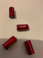 4 uds estilo de coche rueda de aleación de aluminio tapas de vástago de válvulas para neumático cubierta de accesorios de la motocicleta Theftproof tapas de válvulas para mazda