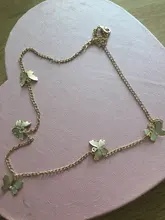 Gargantilla de mariposa Bohemia para mujer, collar de cadena de clavícula de Color dorado y plateado, joyería Chic para mujer 2020