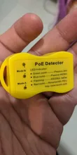 PoE-World-controlador de potencia sobre Ethernet con RJ-45, Detector PoE con pantalla LED de prueba pasiva/802.3af/at; 24v/48v/56v