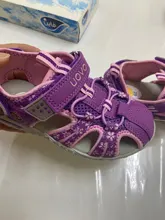 UOVO-zapatos de moda para niños y niñas, sandalias de playa con recortes de gancho y bucle, talla #26-36, 2021