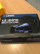 2 uds Lexin B4FM de 4-vias  Bluetooth intercomunicador para casco de motocicleta auriculares manos libres inalámbrico cascos intercomunicadores moto música con FM radio y DSP tecnologia de cancelación de ruido
