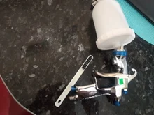 WENXING pistola de pintura Manual W101, herramienta neumática de w-101 para coche, 0,8/1,0/1,3/1,5/1,8mm