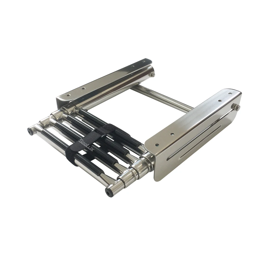 Sealux Under Platform 4 Steps Stainless Steel Telescoping Ladder Swim Step passed 400h salt spray test