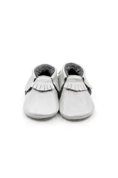 

YoYo Junior Silvery Gray Child Genuine Leather Booties