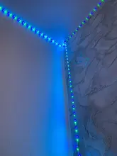 5M-30M tira de LED de 5050 de 2835 IP20 RGB banda LED Luz de cinta a rayas DC 12V diodo RGB cinta IR adaptador de controlador