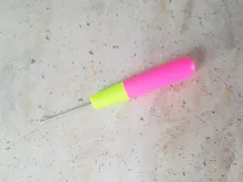 Alileader Crochet aguja de gancho de pelo aguja de tejer para trenzas de punto y ganchillo agujas para Jumbo trenzado giro 1 unids/lote
