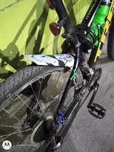 ENLEE-guardabarros universales para bicicleta, guardabarros de fibra de carbono para neumático delantero/trasero, para ciclismo de montaña o carretera, tipo ala