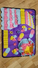 Blanket Activity-Mat Feeding-Mat Puzzle Dog-Snuffle-Mat Foraging Nosework Food-Training
