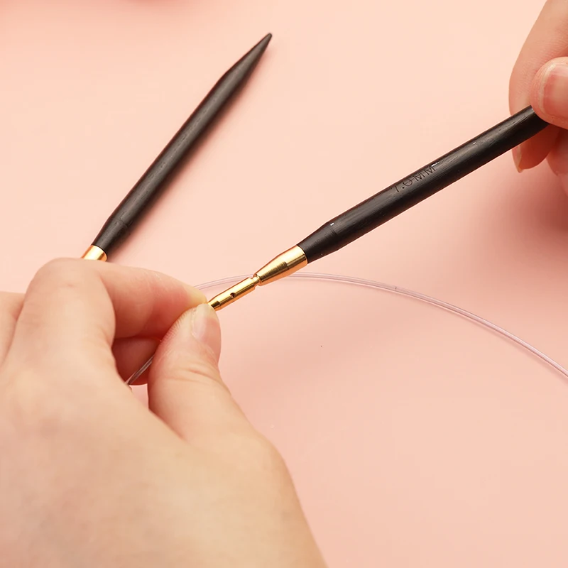 Nonvor SKC Set Multi-size Sandalwood Needles Sweater Knitting Tools And Connecting Line Wool Cotton Yarn Knitting Accessories knitting needles knitting supplies