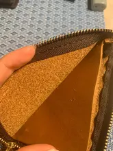 Coin Purse Id-Card-Holder Zipper-Clamp Small Wallet Money Vintage Genuine-Leather Clutch