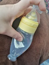 Imebaby bebé recién nacido de silicona de arroz botella de goma alimentación de bebé cuchara cuentagotas de silicona botella de alimentación cuchara botella