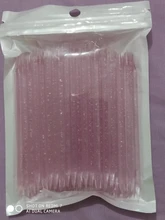 50/100 Uds reutilizable Barra de cristal doble final de uñas decoración de cutículas empujador de cutícula removedor de herramienta pedicura cuidado de uñas manicura herramientas