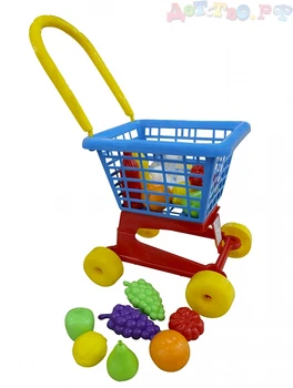

Trolley "supermarket" № 1 + set of products (in the grid)