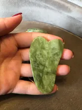 Masajeador de rodillo de Jade para rodillo Facial Gua Sha Jade Stone, masajeador Facial de belleza, levantamiento de cara delgada, herramientas de cuidado para la piel Facial antiarrugas