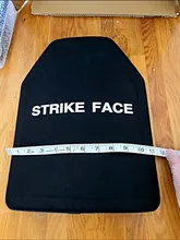 ESAPI-placa a prueba de balas, Panel balístico NIJ Nivel 4 IV alúmina y PE independiente, dos Uds. De armadura corporal talla S a XL -- Militech