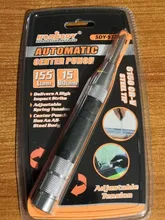 Perforadora de centro automática súper fuerte, punzón central automático, herramienta de perforación de Metal con resorte ajustable, 2 uds.