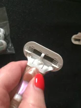 Cabezales de afeitado de 3 cuchillas para mujer, accesorios para el cuidado de la piel, afeitadora corporal, 4 Uds.