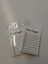 Yoofun-Bloc de notas creativo para la agenda diaria, 50 hojas, para la agenda, suministros escolares, papelería