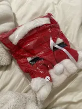 Christmas Pet Dog Cat Costumes Funny Santa Claus Costume For Dogs Cats Winter Warm Dog