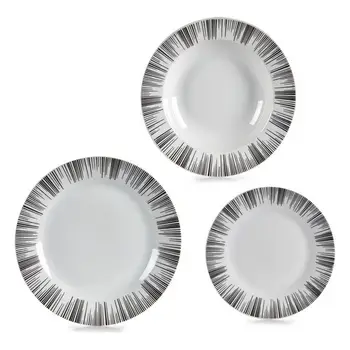 

Tableware Porcelain (25 x 25,5 x 22 cm) 18 pcs