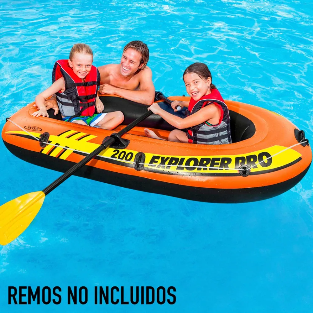 Perahu Karet Explorer 300 Inflatable Boat DINOTOYS INTEX 58330