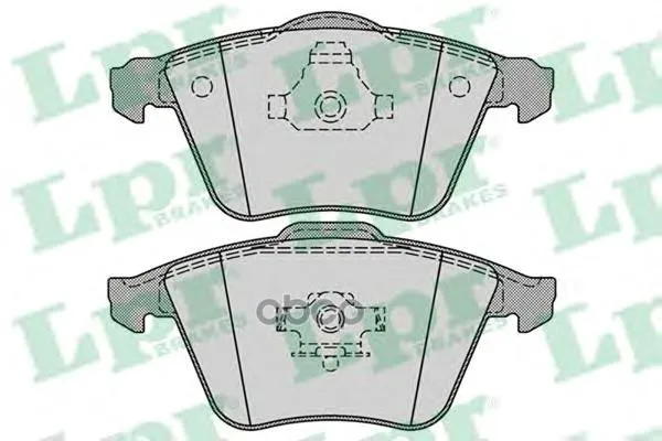 Колодки Тормозные Saab 9.3 02-15/Volvo S40/V50 1.6-2.5 04- Передние Lpr 05p1277 Lpr арт. 05P1277