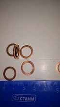 Flat-Ring-Gasket Hardware-Accessories Oil-Seal-Fittings Copper-Washer Solid Sump-Plug