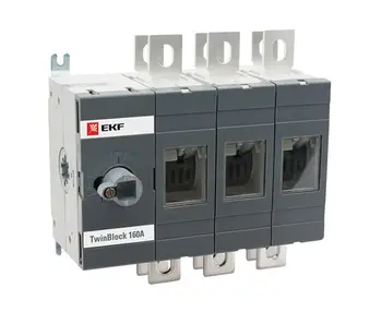 

Horn 630A 3 p reversible without handle control twinblock EKF