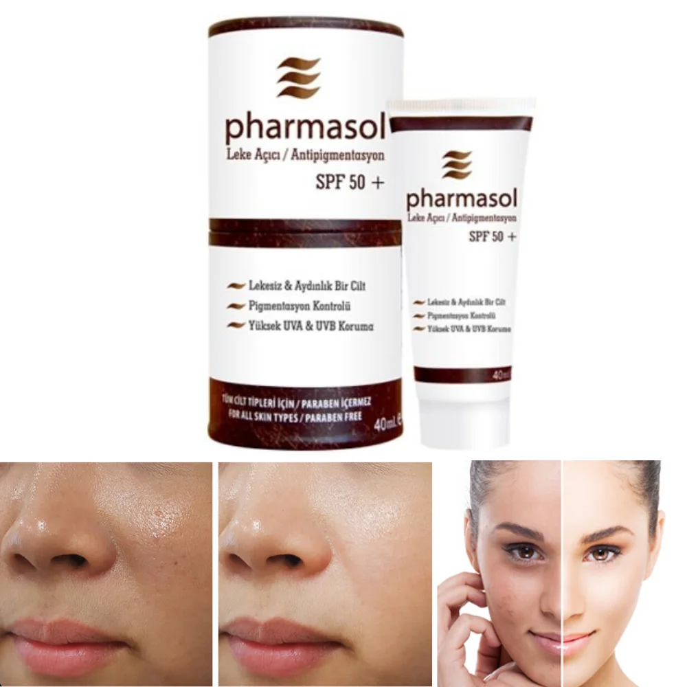 Pharmasol очищающий крем/антибактериальный крем 50 + SPF UVA & UVB тонизирующий против