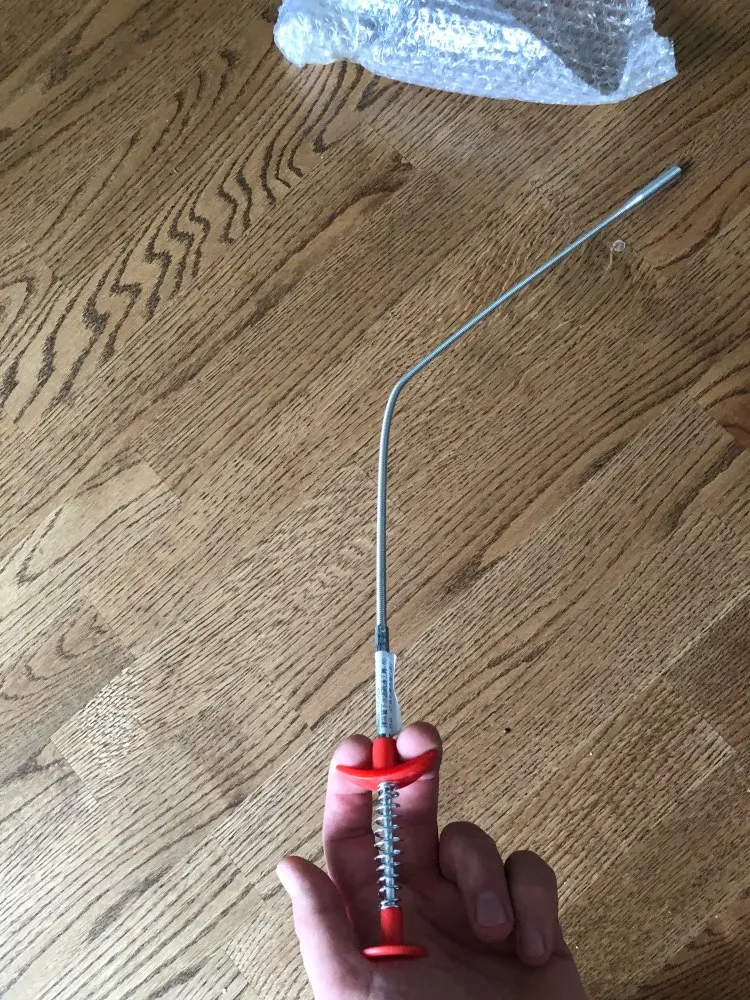 Sink Drains Grabber Tool Flexible, Long Reach Claw Pick Up