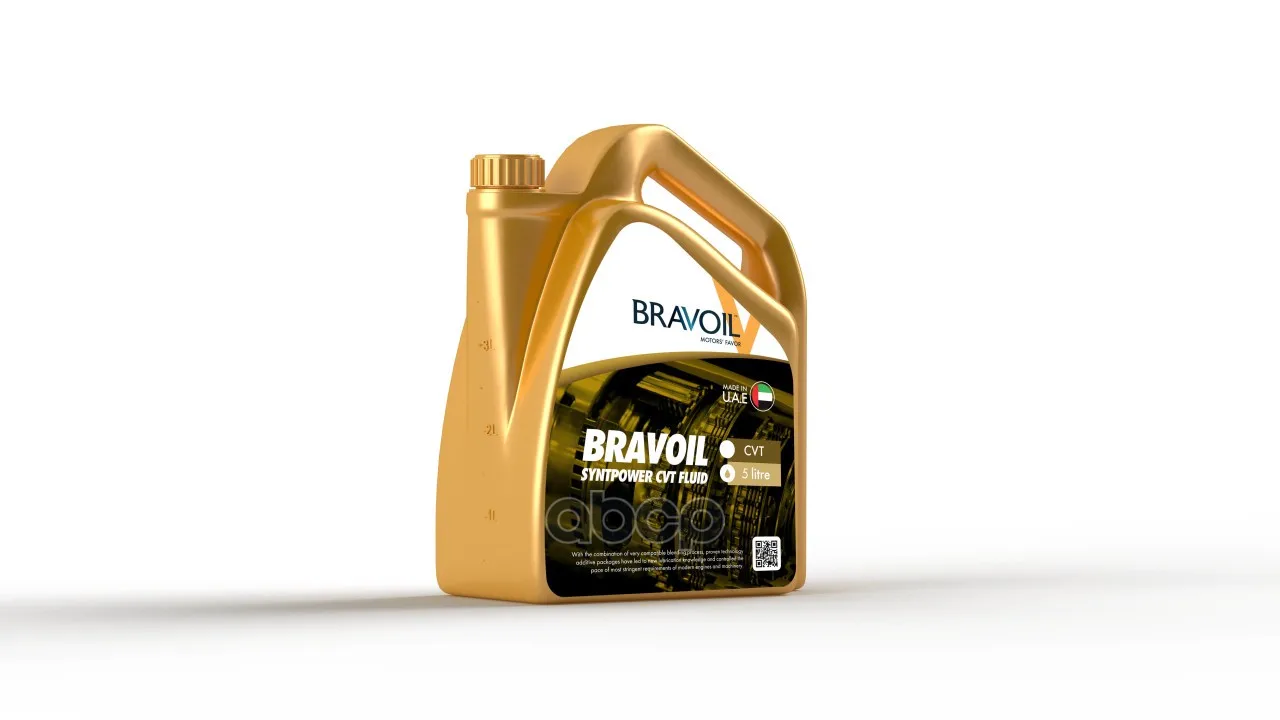 Жидкость Для Вариатора Bravoil Syntpower Cvt Fluid- Cvt, 5л BRAVOIL арт. 46912