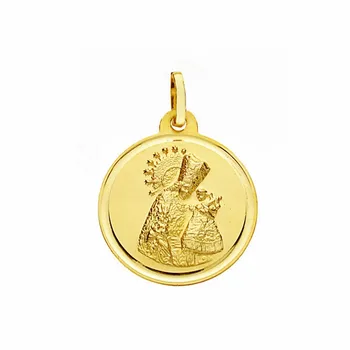 

Medal 18k gold Virgin Homeless 18mm. Smooth bezel [AA2572GR] -Customizable-RECORDING INCLUDED IN THE PRICE
