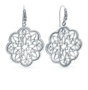 

Silver sunlight earrings sample 925