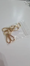 Gatillo giratorio de Metal, cierre de langosta, gancho a presión, llavero con anilla, cordón artesanal para bolsa de mochila al aire libre, accesorios, 5 uds.