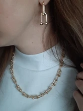 Tocona bohemio de aleación de Color oro de Metal collar de gargantilla de cadena para las mujeres 2020 de moda ajustable joyería venta al por mayor 14956