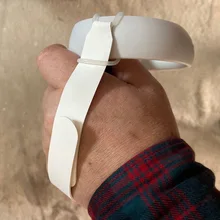 Correa para nudillos de mano para Oculus Quest 2 VR, control táctil, mango ajustable, correa de muñeca para Oculus Quest 2