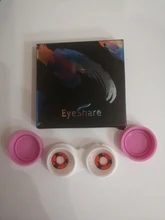 EYESHARE-lentes de contacto de Cosplay, lentillas de gran diámetro para Halloween, 1 par