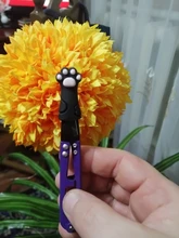 Funda protectora para pinzas de cutículas de uñas, herramientas de manicura pedicura, piel muerta, 1 Uds.