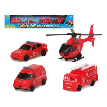 

Vehicle Playset 119466 Fireman (4 Pcs)