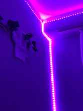 luces led,RGB 5050/SMD2835 cinta Flexible DIY tira de luz Led RGB cinta de diodo DC 12V app bluetooth