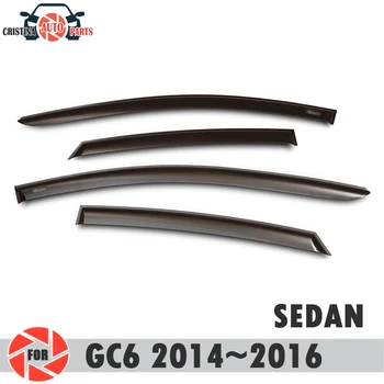 

Window deflector for Geely Emgrand GC6 2014~2016 rain deflector dirt protection car styling decoration accessories