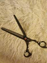 Fenice-Tijeras de acero inoxidable para adelgazamiento de mascotas, 7,0 pulgadas, 7,5 pulgadas, 75%