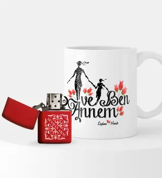 

Personalised Mommy and Me Lighter and Mug Set