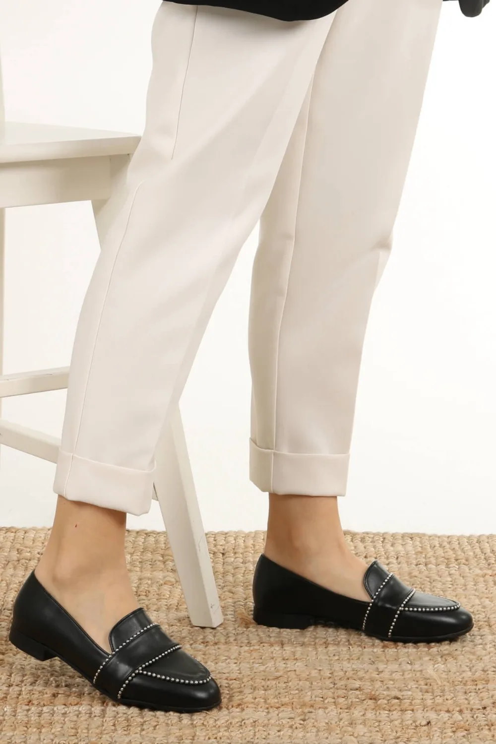 robin-siyah-deri-zimbali-loafer-duz-ayak-58bc