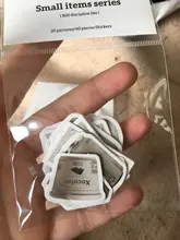 Mr.paper 40 unids/bolsa, 8 diseños, estilo Ins, artículos pequeños, Serie de pegatinas pequeñas lindas, cuenta con la mano, pegatinas de decoración de Material DIY