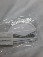 Abridor de letras de plástico, Mini abrebotellas de sobres con letras afiladas, papeles de seguridad, cuchilla de corte guardados, equipo de oficina, 2 unids/lote