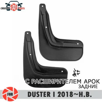 

Car mud flaps for Renault Duster I 2018~ mudflaps splash guards mud flap rear mudguards fender car accessories dirt protect