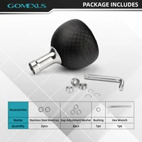 GOMEXUS Carbon Fiber Power Knob Compatible Reel 6