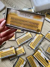 Extensiones de pestañas de extensión, 60 mechones de pelo Natural y grueso, Faux cils, Envío Gratis