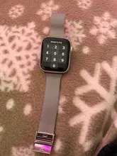 Correa Milanesa para Apple Watch, banda de 44mm y 40mm para iWatch de 38mm y 42mm, accesorios para Apple watch serie 3 4 5 6 se